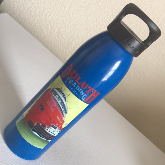 Duluth Trading Company Liberty Metal Water Bottle. Made In USA. About 24 Ounces. - Picture 7 of 8